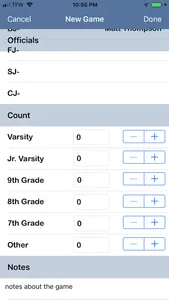 Officials Assistant screenshot 8
