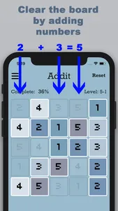 Addit - Number Game screenshot 1