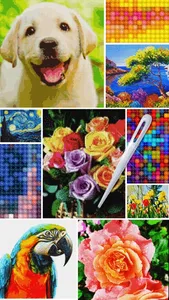 Cross stitch : Color by Letter screenshot 2