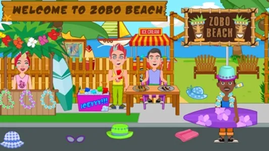 Pretend Play Beach Life screenshot 0