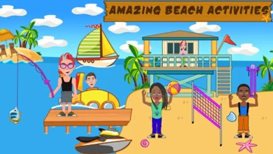 Pretend Play Beach Life screenshot 5