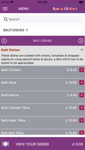 Balti House Restaurant screenshot 3