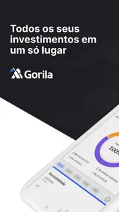 Gorila: gestão de investimento screenshot 0