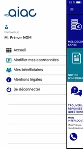 myAiac screenshot 2