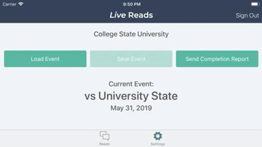 Live Reads screenshot 0