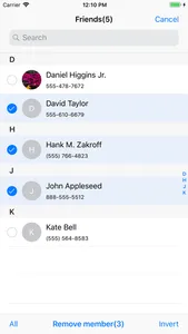 We Contacts screenshot 5