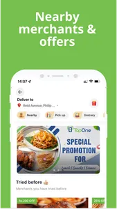 TapOne - Food Delivery screenshot 2