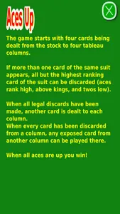 Classic Aces Up Solitaire UN screenshot 1