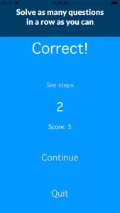 Mental Math - Quick math game screenshot 2