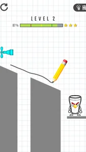 Birds Glass - Angry Draw Line screenshot 0
