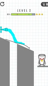 Birds Glass - Angry Draw Line screenshot 1