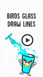 Birds Glass - Angry Draw Line screenshot 3
