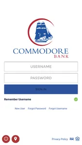 Commodore Bank screenshot 0