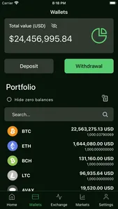 CoinTrader Mobile screenshot 1