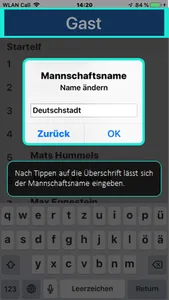 Schiri-App screenshot 2