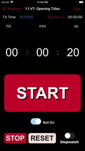 TVProd Timer Pro screenshot 4