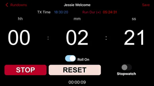TVProd Timer Pro screenshot 5