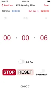 TVProd Timer Pro screenshot 8