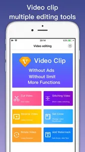 Video Clip Editor - Film maker screenshot 0