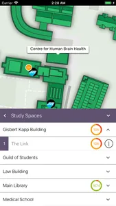 UoB Campus Map screenshot 3