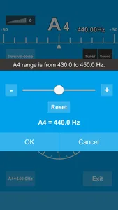 Twelve-Tone Tuner screenshot 1