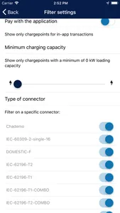 EDI charging screenshot 3