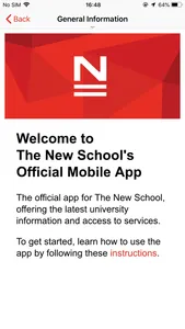 The New School Official App screenshot 1