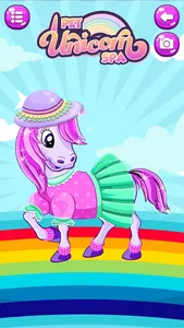 Pet Unicorn Spa screenshot 2