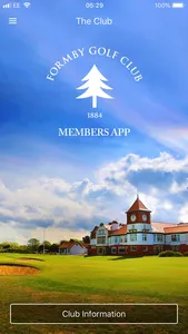 Formby Golf Club Members App screenshot 0