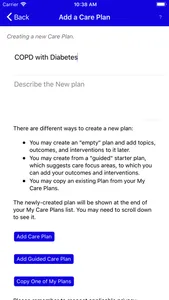 Care Planning Made Easy screenshot 1