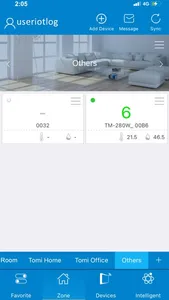 IoT Log screenshot 1