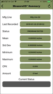 MeasureOD® Remote Monitoring screenshot 3