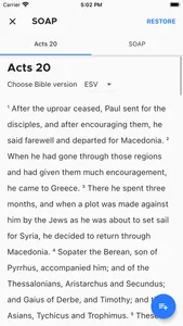 Daily SOAP - Bible reading app screenshot 1