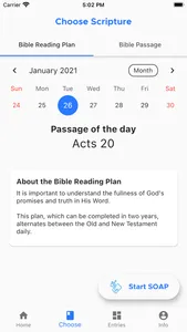 Daily SOAP - Bible reading app screenshot 2