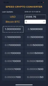 Speed Crypto Converter screenshot 0