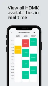 HDMK Scheduling screenshot 4