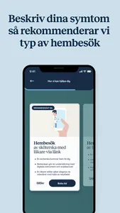 Läkare och vård via hembesök screenshot 9