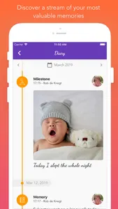 Boky - Baby Diary screenshot 1