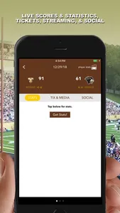 Valpo Athletics screenshot 2