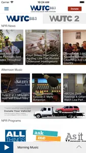 WUTC Public Radio App screenshot 1