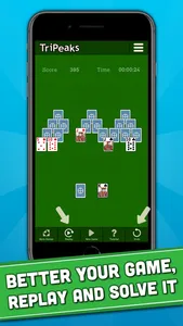 TriPeaks - Classic Solitaire screenshot 3