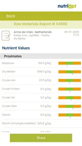 NutriOpt On-Site Adviser screenshot 4