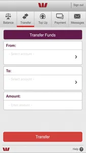 Westpac PNG Mobile Banking screenshot 1