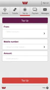 Westpac PNG Mobile Banking screenshot 2