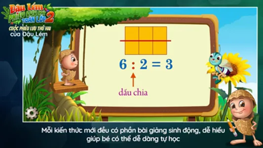 Đậu Lém Phiêu lưu ký - Toán 2 screenshot 3