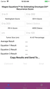 UPMC Magee Equations screenshot 0