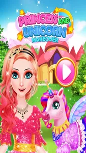 Princess And Unicorn Makeover screenshot 0