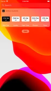 World Clocks - Widget screenshot 6