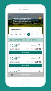 Tee Times Booking screenshot 3