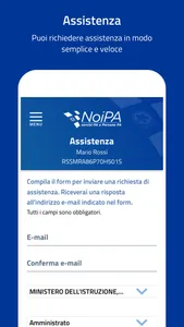 NoiPA - MEF screenshot 3